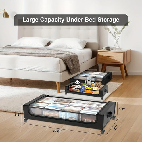 Rolling Underbed Storage Organizer